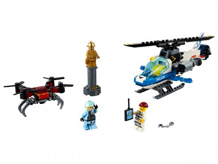Конструктор LEGO Город Воздушная полиция: Погоня дронов