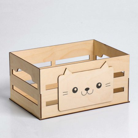 Ящик для хранения «Кот», 300 × 150 × 200 мм