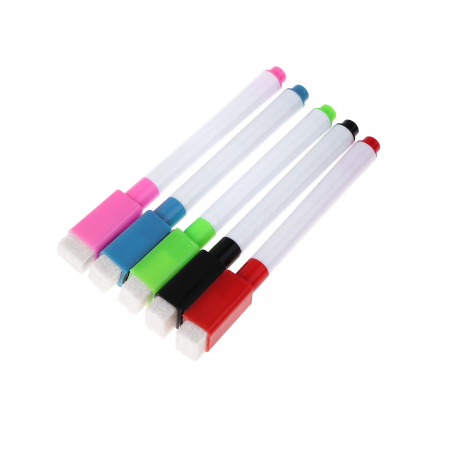 Набор цветных маркеров с магнитом на водной основе 5 шт.
