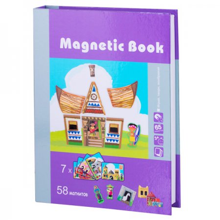 Развивающая игра Magnetic Book "Строения мира"