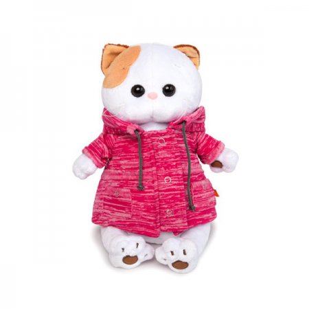Мягкая игрушка "Ли-Ли" в розовой куртке B&Co, 24 см