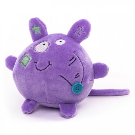 Мягкая игрушка "Мышка фиолетовая", 10 см