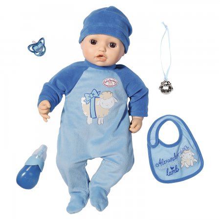 Игрушка Baby Annabell Кукла-мальчик многофункциональная, 43 см, кор.