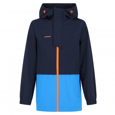 111129 Куртка ветрозащитная футбольная для мальчиков (Синий/голубой/RU 122-128/)