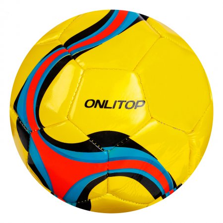Мяч футбольный ONLITOP, размер 5, 32 панели, PVC, 2 подслоя, машинная сшивка, 260 г.