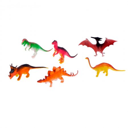Набор динозавров "Дино", 6 фигурок