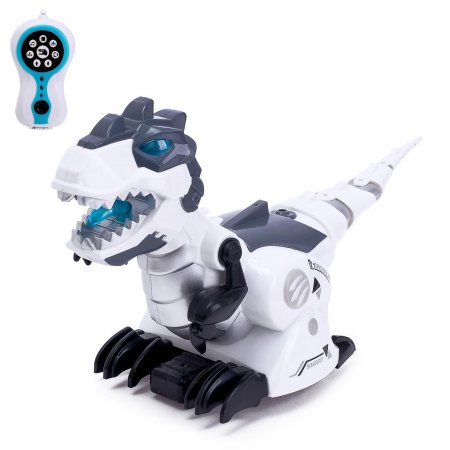 Робот радиоуправляемый "Тираннозавр", световые и звуковые эффекты, работает от батареек