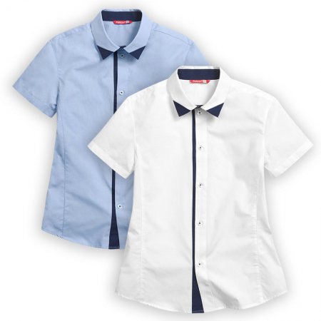 BWCT8076 сорочка верхняя для мальчиков (Голубой/RU 152/)