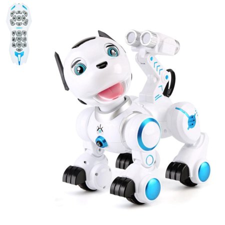 Робот собака "Дружок", с дистанционным управлением, световые и звуковые эффекты