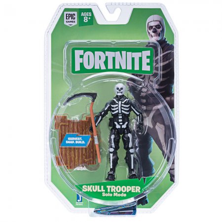 Игрушка Fortnite - фигурка Skull Trooper с аксессуарами