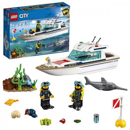 Конструктор LEGO Город Транспорт: Яхта для дайвинга