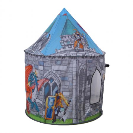 Палатка детская игровая "Замок с драконом" 100х100х135 см