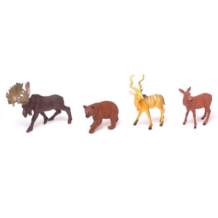 Набор животных "Лесные звери", 4 фигурки