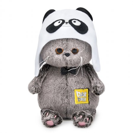 Мягкая игрушка "Басик Baby в шапке - панда", 20 см BB-070