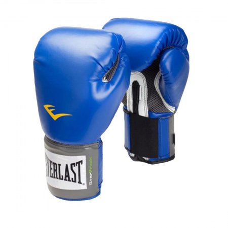Перчатки боксерские Everlast Pro Style Anti-MB 2210U, 10oz, к/з (Синий  )