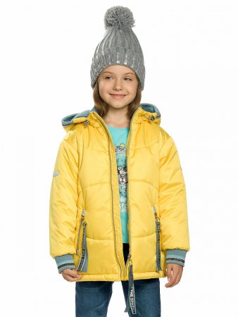 GZWL3137 куртка для девочек (6 Желтый(11))