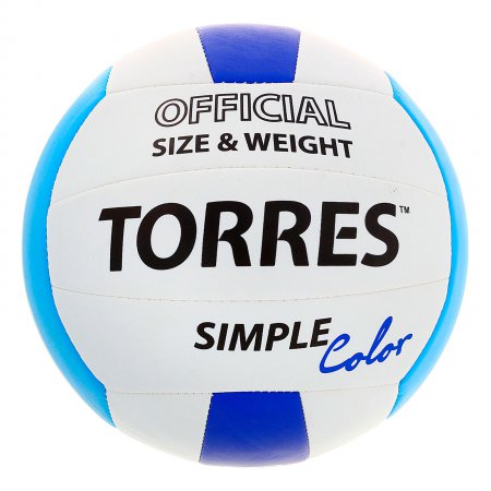 Мяч волейбольный Torres Simple Color, V30115, размер 5