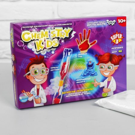 Набор для проведения опытов «Магические эксперименты» серия Chemistry Kids, эконом CHK-02-02