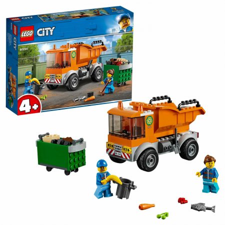 Конструктор Транспорт: Мусоровоз 90 дет. LEGO City
