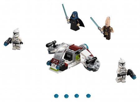 Конструктор LEGO Звездные войны Боевой набор джедаев и клонов-пехотинцев™