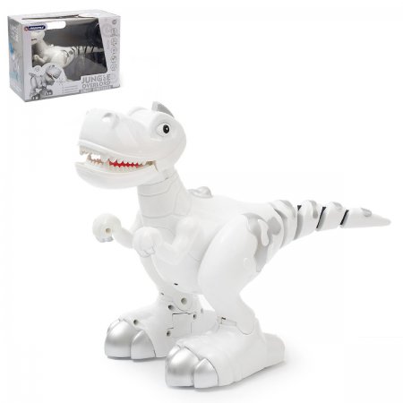 Робот "Умный Динозавр", ходит, реагирует на касания, подвижный хвост, работает от батареек