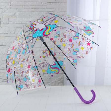 Зонт детский "Рожденный быть единорогом" цвета МИКС 362446