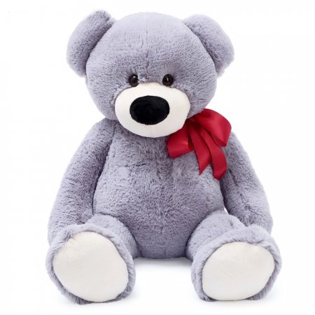 Мягкая игрушка "Медведь Марк", 80 см, цвет серый 14-74-5