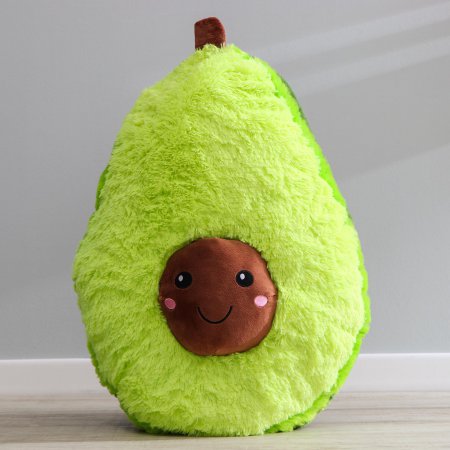 Мягкая игрушка подушка "Авокадо" 60 см