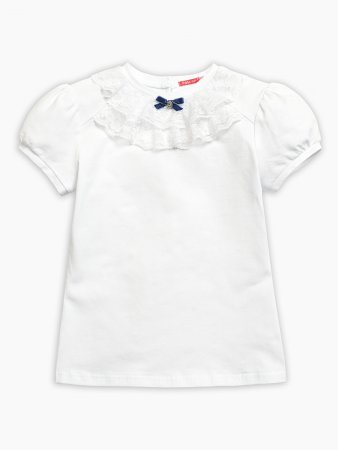 GFT7083 футболка для девочек (11 Белый(2))