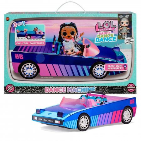 Кукла L.O.L. Surprise Dance Machine с автомобилем