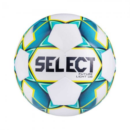 Мяч футбольный Select Future Light DB 811119, №4 (  Белый/бирюзовый/желтый   )