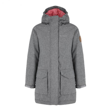 111529 Куртка утепленная для девочек (Серый/RU 122-128/)