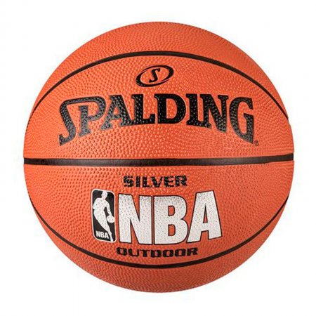 Мяч баскетбольный Spalding NBA Silver №7 (83-016Z)