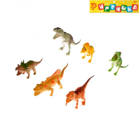 Набор динозавров "Диноленд", 6 фигурок
