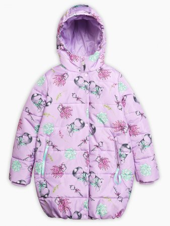GZXL4108 куртка для девочек (8 Фиолетовый(46))