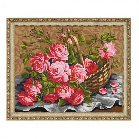Картина по номерам "Розы из сада"