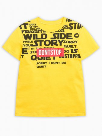 BFT5112/1 футболка для мальчиков (12 Желтый(11))