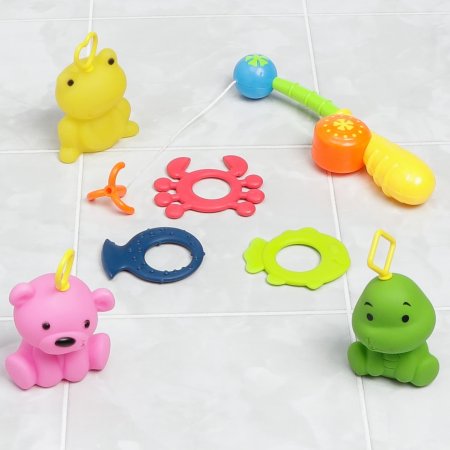 Набор игрушек для игры в ванне «Рыбалка», 6 игрушек