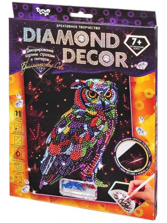 Набор для создания мозаики серии «DIAMOND DECOR» планшетка без рамки DD-01-09