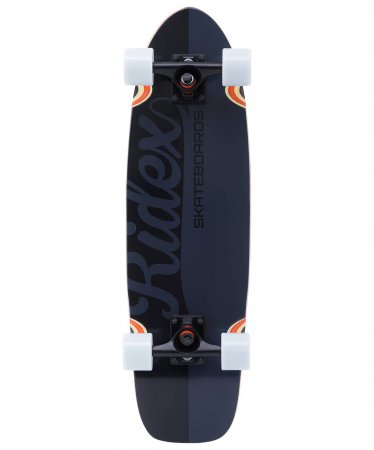 Скейтборд круизер деревянный RIDEX 28″X8″, ABEC-7, Darkside