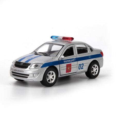 Машина инерционная "Полиция. Автоваз лада гранта", 12 см, открывающиеся двери  SB-16-41-P