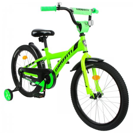 Велосипед 20" Graffiti Spector (Неоновый зеленый/ )