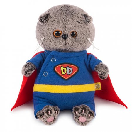 Мягкая игрушка "Басик BABY" в костюме супермена