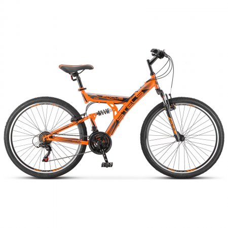 Велосипед 26" Stels Focus V, V030 (Оранжевый/черный/ 18"/ )