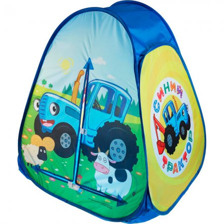 Палатка детская игровая "Синий Трактор"