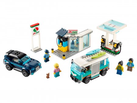 Конструктор LEGO Город Turbo Wheels Станция технического обслуживания