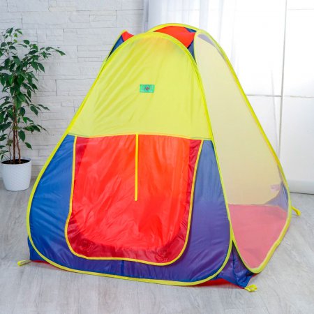 Детская игровая палатка "Конус", полиэстер, 102х102х112см   275-016