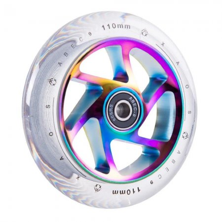 Колесо для трюкового самоката XAOS Fan Rainbow 110 mm