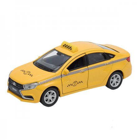 Игрушка модель машины 1:34-39 LADA Vesta такси