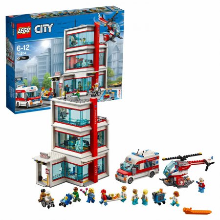 Конструктор LEGO City Town "Городская больница", 861 деталь